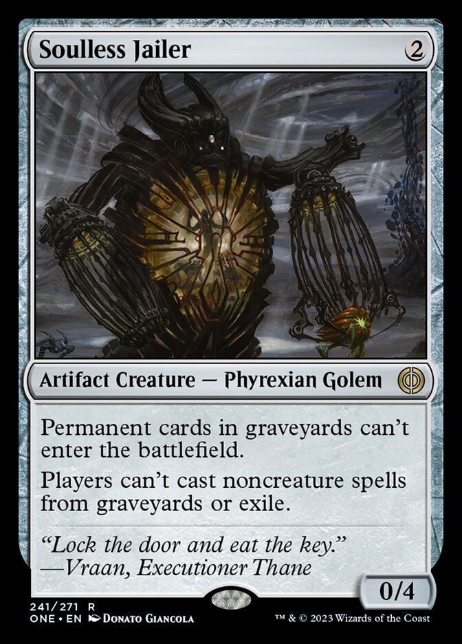 Soulless Jailer [Phyrexia: All Will Be One] [Foil]