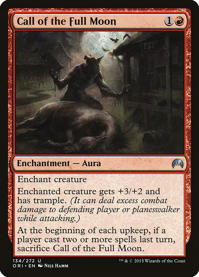 Call of the Full Moon [Magic Origins] [Foil]