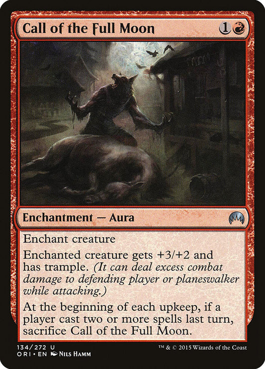 Call of the Full Moon [Magic Origins] [Foil]