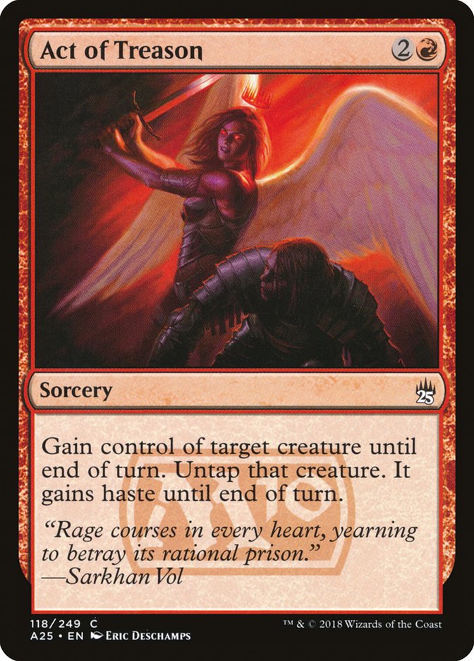 Act of Treason [Masters 25] [Foil]