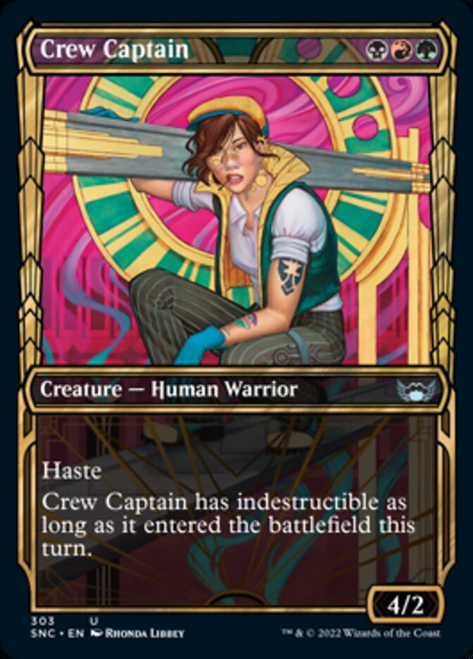 Crew Captain (Showcase Golden Age) [Streets of New Capenna] [Foil]