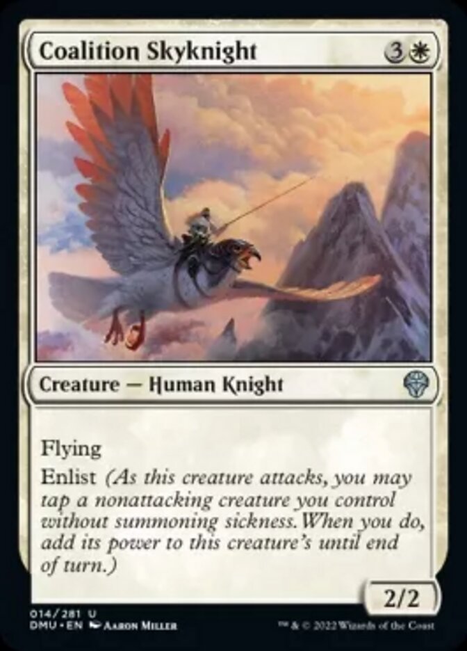 Coalition Skyknight [Dominaria United] [Foil]