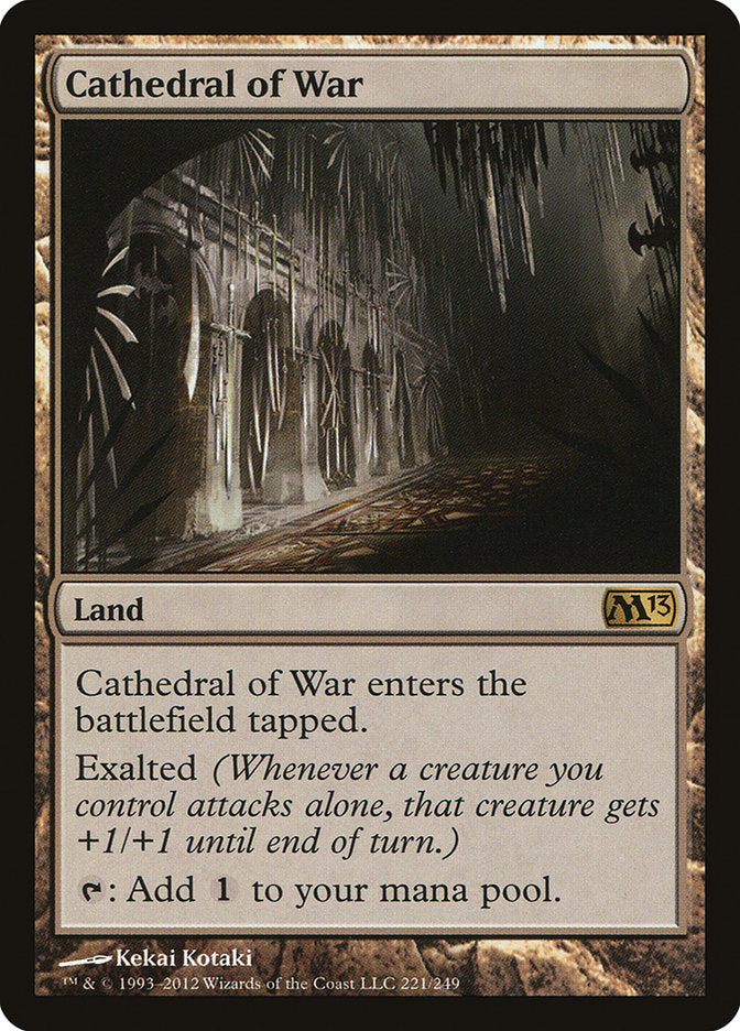 Cathedral of War [Core Set 2013] [Foil]