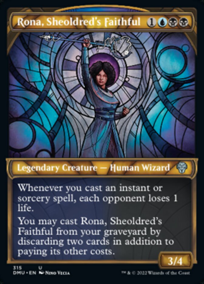 Rona, Sheoldred's Faithful (Showcase) [Dominaria United] [Foil]