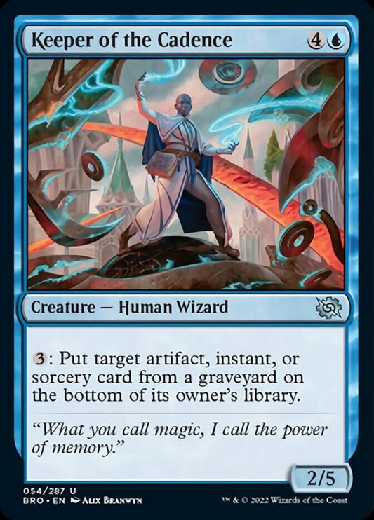 Keeper of the Cadence [The Brothers' War] [Foil]