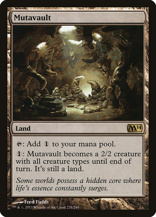 Mutavault [Core Set 2014] [Foil]