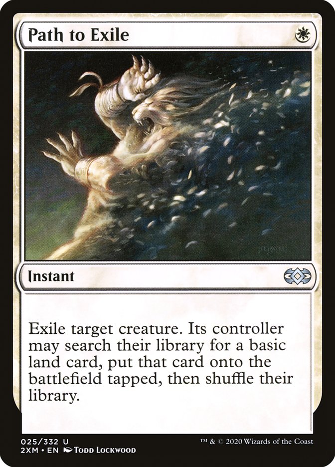 Path to Exile [Double Masters] [Foil]