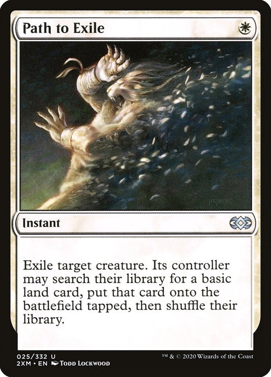 Path to Exile [Double Masters] [Foil]