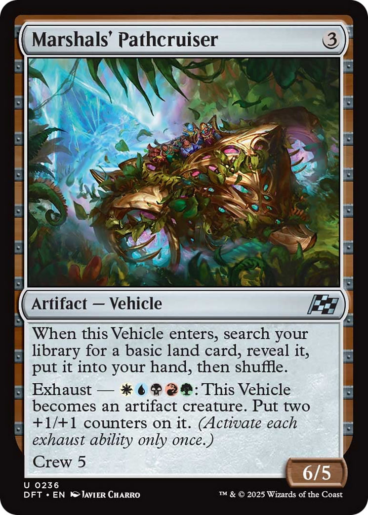 Marshals' Pathcruiser [Aetherdrift] [Foil]