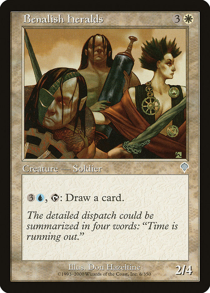 Benalish Heralds [Invasion] [Foil]