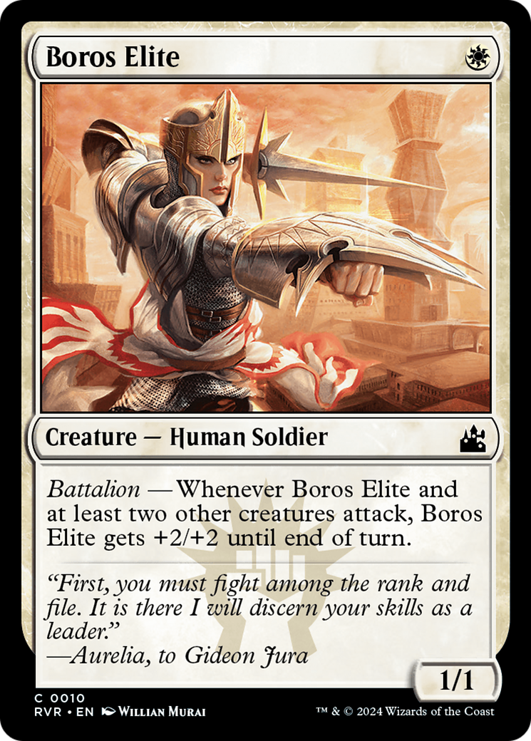 Boros Elite [Ravnica Remastered] [Foil]