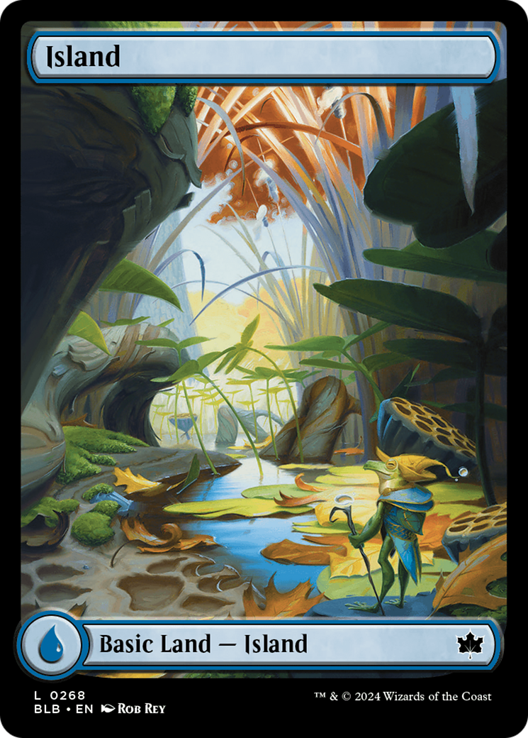 Island (0268) [Bloomburrow] [Foil]