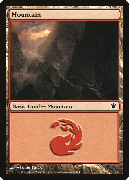 Mountain (259) [Innistrad] [Foil]