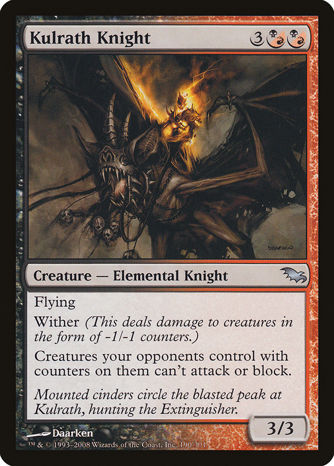Kulrath Knight [Shadowmoor] [Foil]