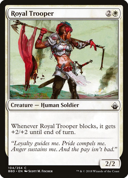 Royal Trooper [Battlebond] [Foil]