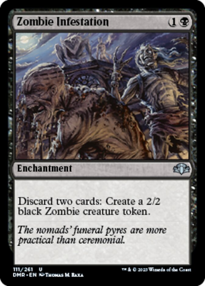 Zombie Infestation [Dominaria Remastered] [Foil]