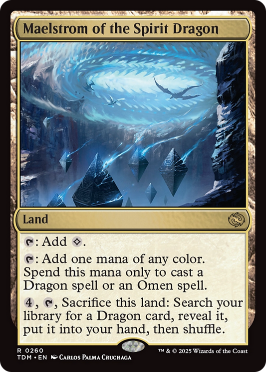 Maelstrom of the Spirit Dragon [Tarkir: Dragonstorm] [Foil]