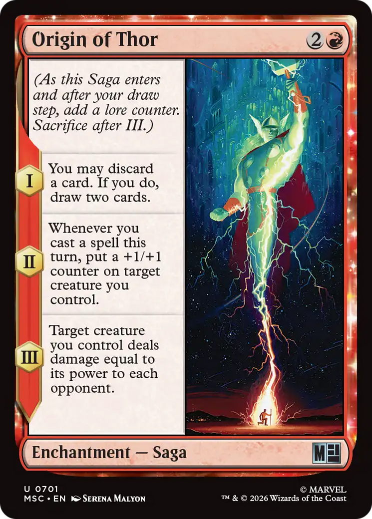 Origin of Thor [Marvel Super Heroes Commander]