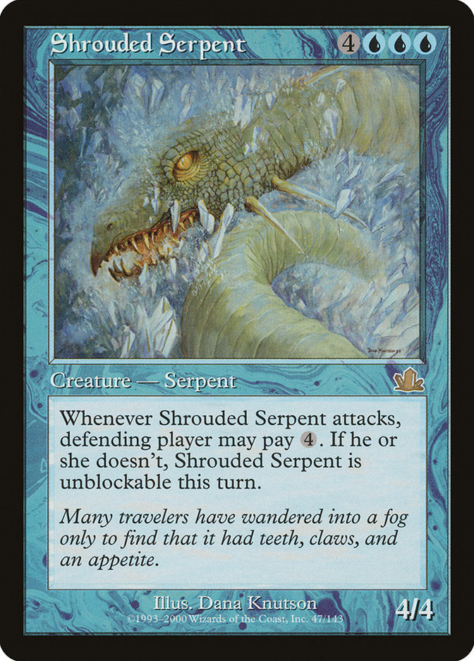 Shrouded Serpent [Prophecy] [Foil]