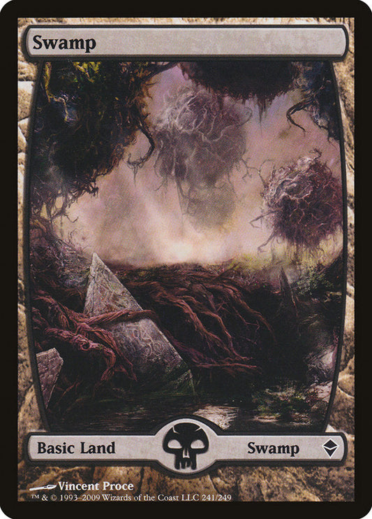 Swamp (241) [Zendikar] [Foil]