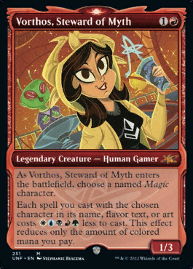 Vorthos, Steward of Myth (Showcase) [Unfinity] [Foil]