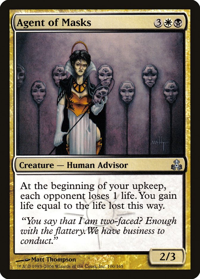 Agent of Masks [Guildpact] [Foil]