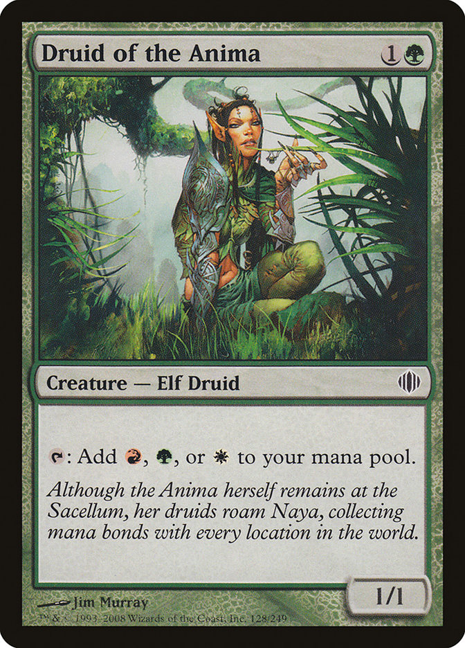 Druid of the Anima [Shards of Alara] [Foil]