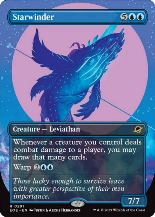 Starwinder (0291) (Borderless) [Edge of Eternities] [Foil]