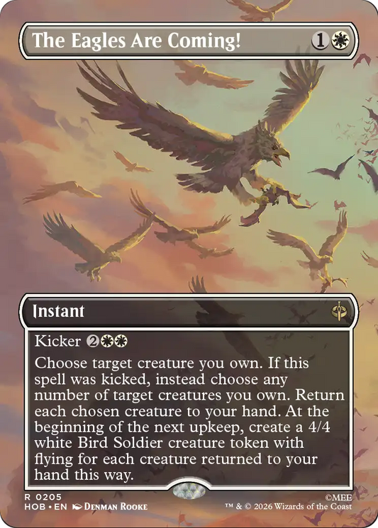 The Eagles Are Coming! (Borderless) [The Hobbit]