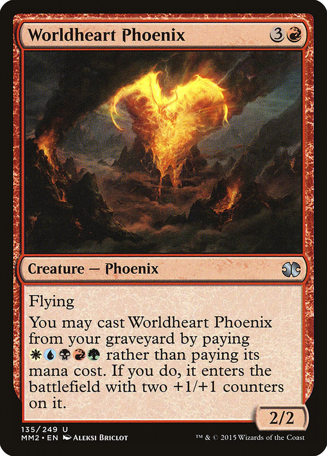 Worldheart Phoenix [Modern Masters 2015] [Foil]