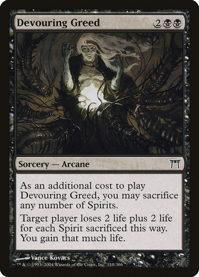 Devouring Greed [Champions of Kamigawa] [Foil]
