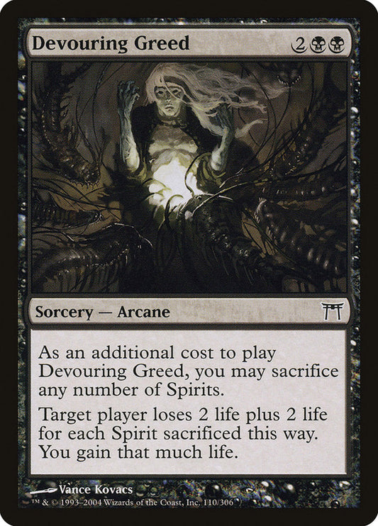 Devouring Greed [Champions of Kamigawa] [Foil]