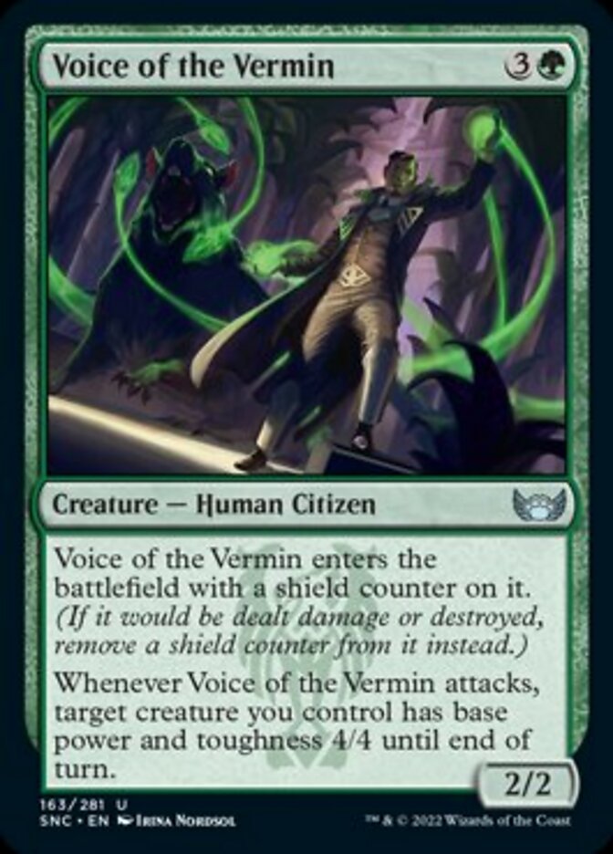 Voice of the Vermin [Streets of New Capenna] [Foil]