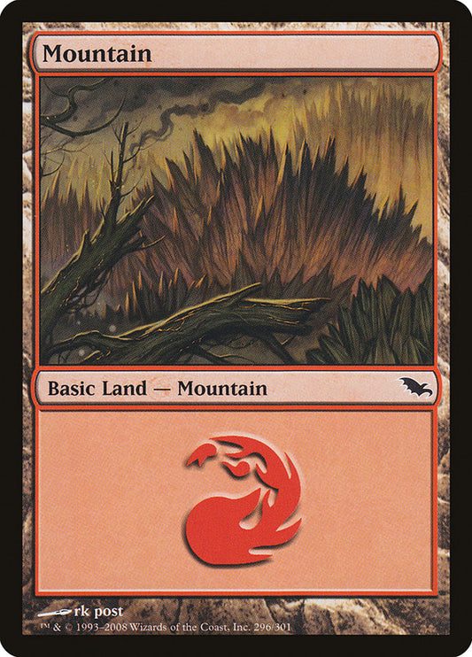 Mountain (296) [Shadowmoor] [Foil]