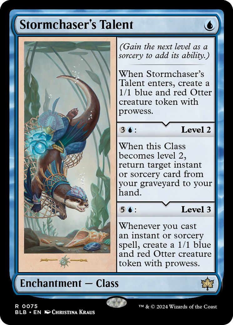 Stormchaser's Talent [Bloomburrow] [Foil]