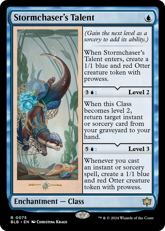 Stormchaser's Talent [Bloomburrow] [Foil]