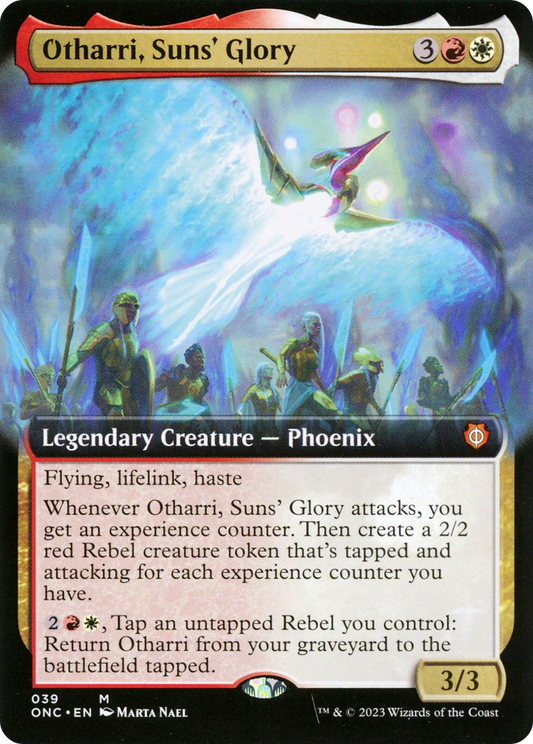 Otharri, Suns' Glory (Extended Art) [Phyrexia: All Will Be One Commander] [Foil]