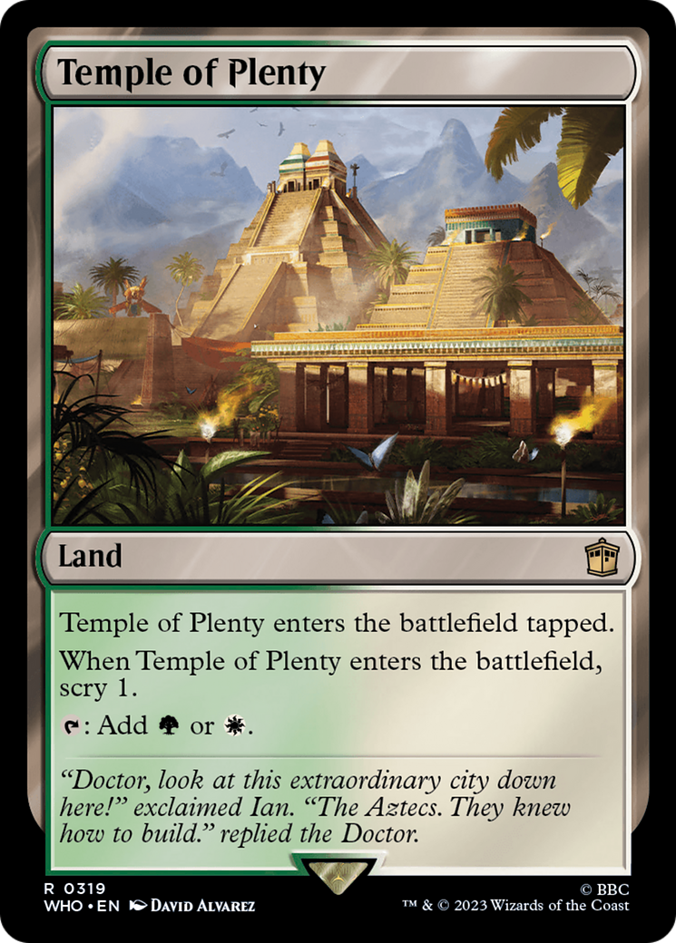 Temple of Plenty [Doctor Who] [Foil]