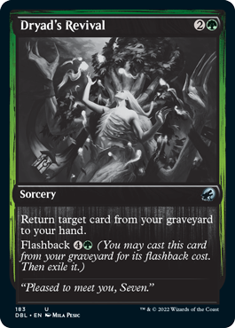 Dryad's Revival [Innistrad: Double Feature] [Foil]