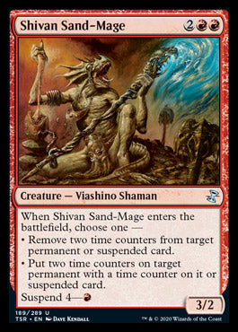 Shivan Sand-Mage [Time Spiral Remastered] [Foil]