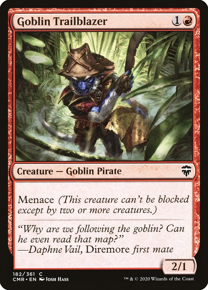 Goblin Trailblazer [Commander Legends] [Foil]