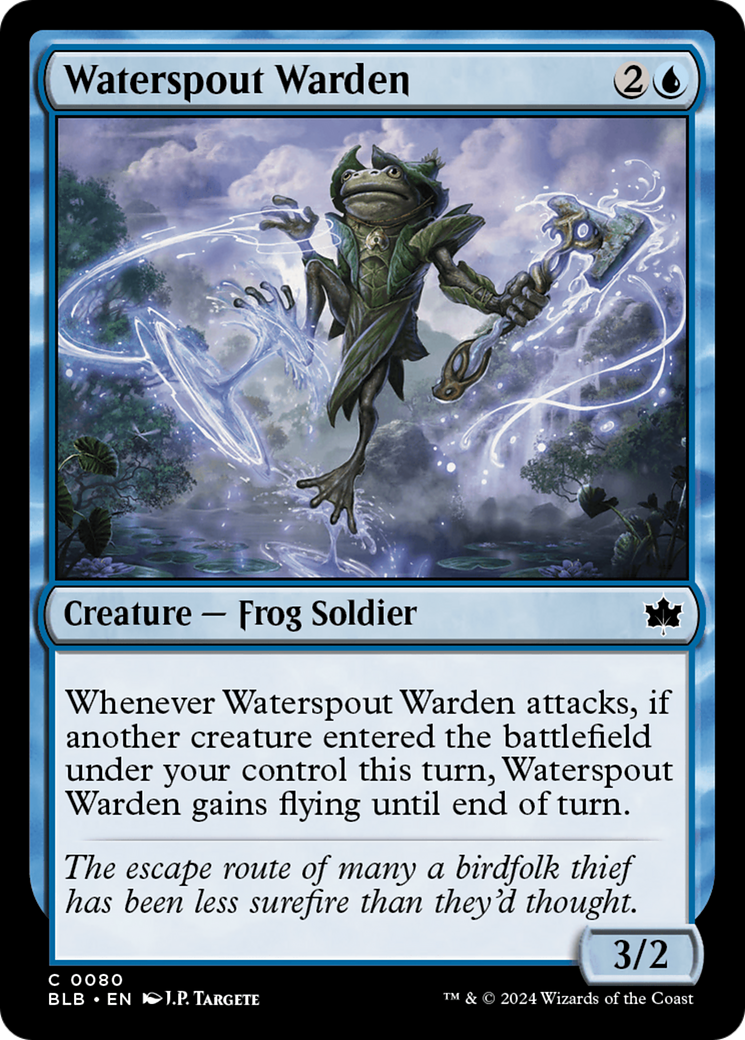 Waterspout Warden [Bloomburrow] [Foil]