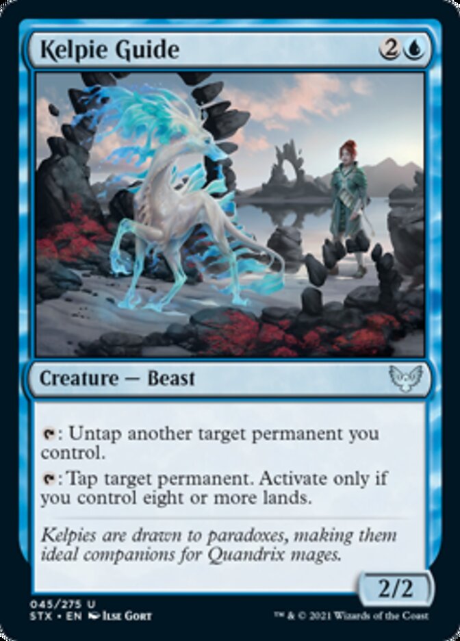 Kelpie Guide [Strixhaven: School of Mages] [Foil]