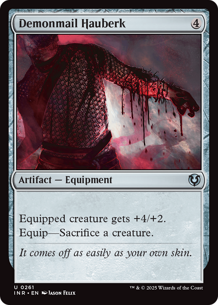 Demonmail Hauberk [Innistrad Remastered] [Foil]
