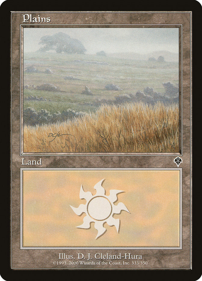 Plains (333) [Invasion] [Foil]