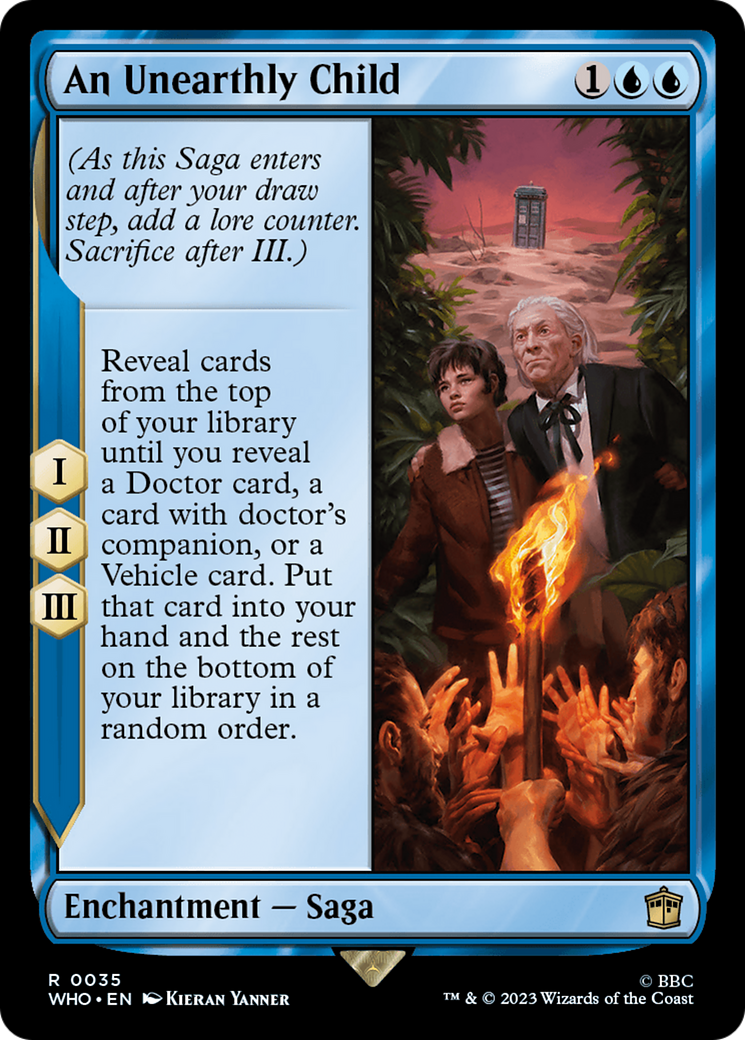 An Unearthly Child [Doctor Who] [Foil]