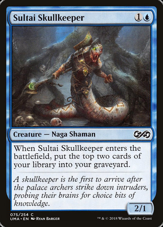 Sultai Skullkeeper [Ultimate Masters] [Foil]