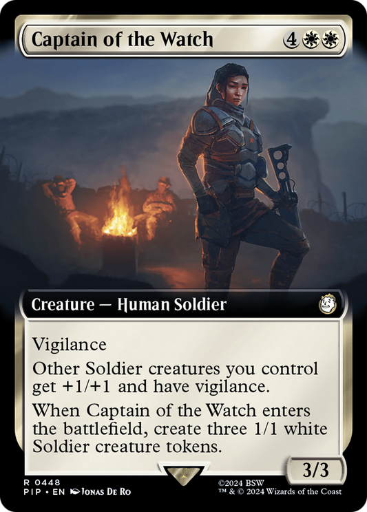 Captain of the Watch (Extended Art) [Fallout] [Foil]