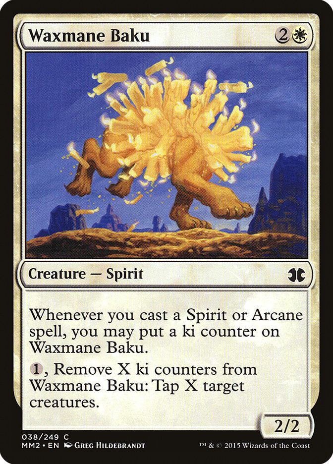 Waxmane Baku [Modern Masters 2015] [Foil]