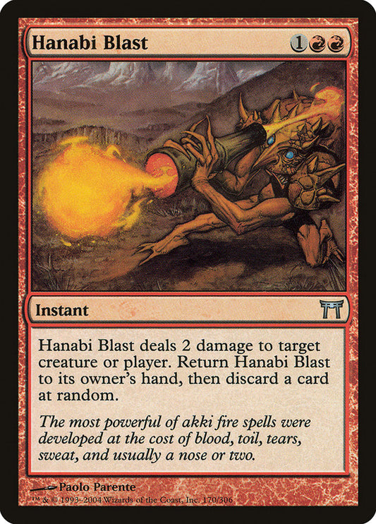 Hanabi Blast [Champions of Kamigawa] [Foil]